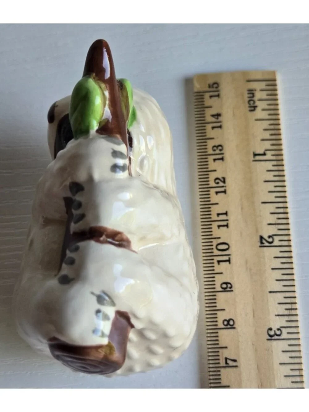 Ceramic Sloth Figurine Salt and Pepper Shaker Set Two-Piece